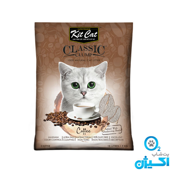 خاک گربه کیت کت با رایحه قهوه 10 لیتر