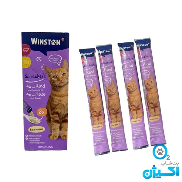 بستنی گربه دانه ای وینستون